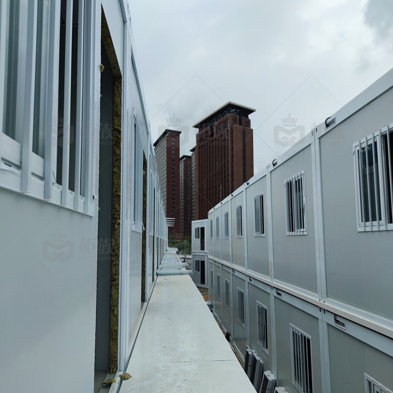 Prefab fla tpack container dormitory suppliers
