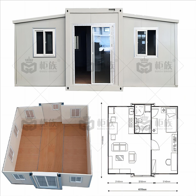 china luxury prefabricated 20ft expandable container house