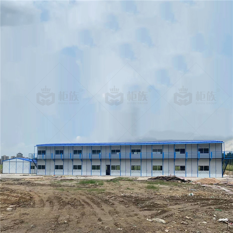 Low Price sandwich Panel K Type Prefab House For Labour Camp Accommodation