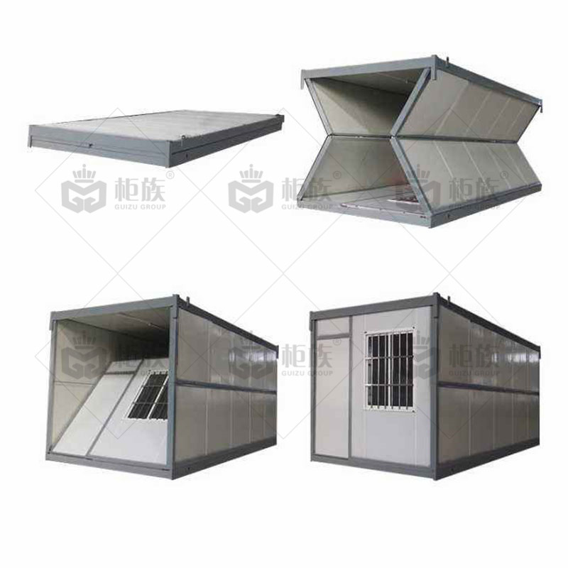 Quake-ready Portable 20ft 40ft folding container house for Affordable Resettlement