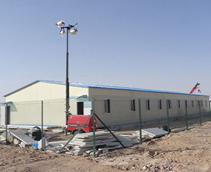 Steel structure office Engineering in Oman