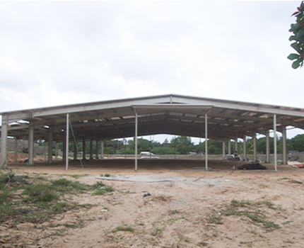 Steel Structure Warehouse In Mozambique