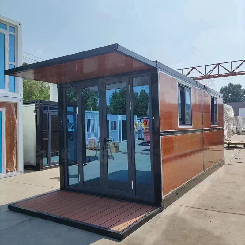 foldable mobile container house