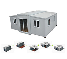 quickly install the expandable container house