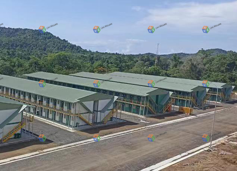 Indonesia-detachable container house worker dormitory