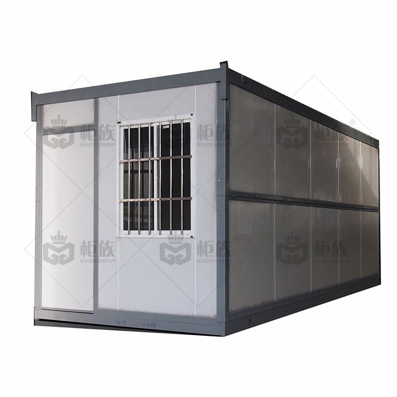 Recycled Prefab Portable Folding Container Homes Affordable Resettlement