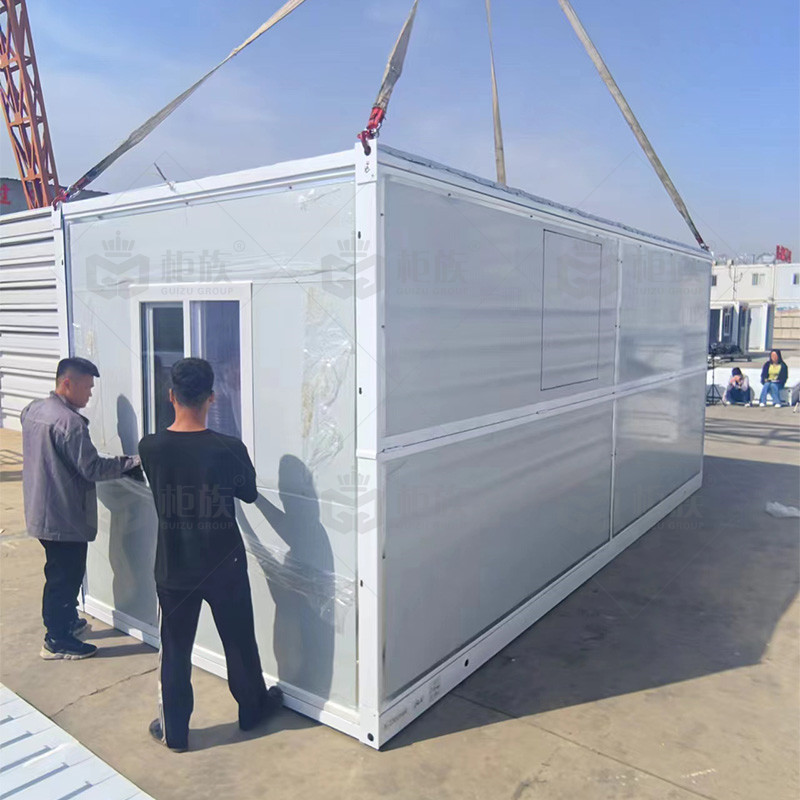Quake-Ready Foldable Container Resettlement Home