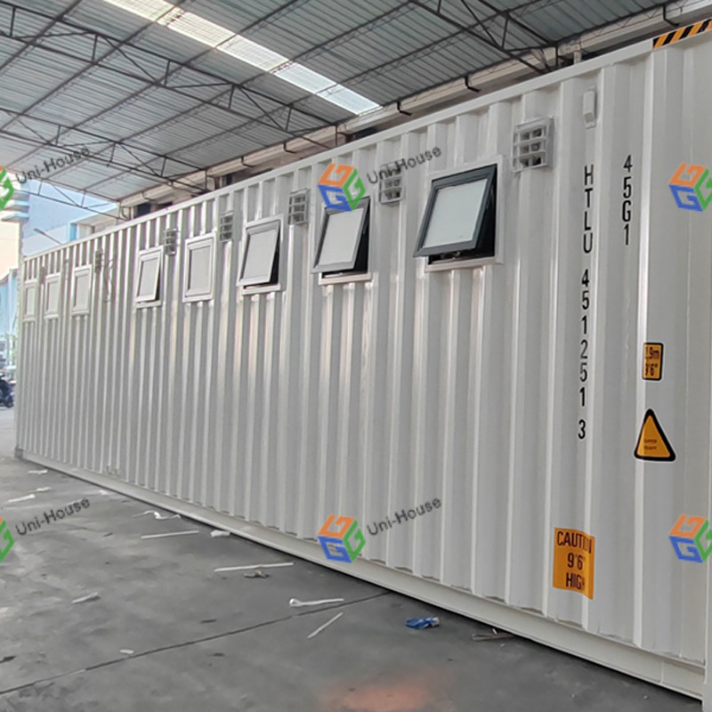 Shipping Boxes Converted Into Toilets In Hawaii