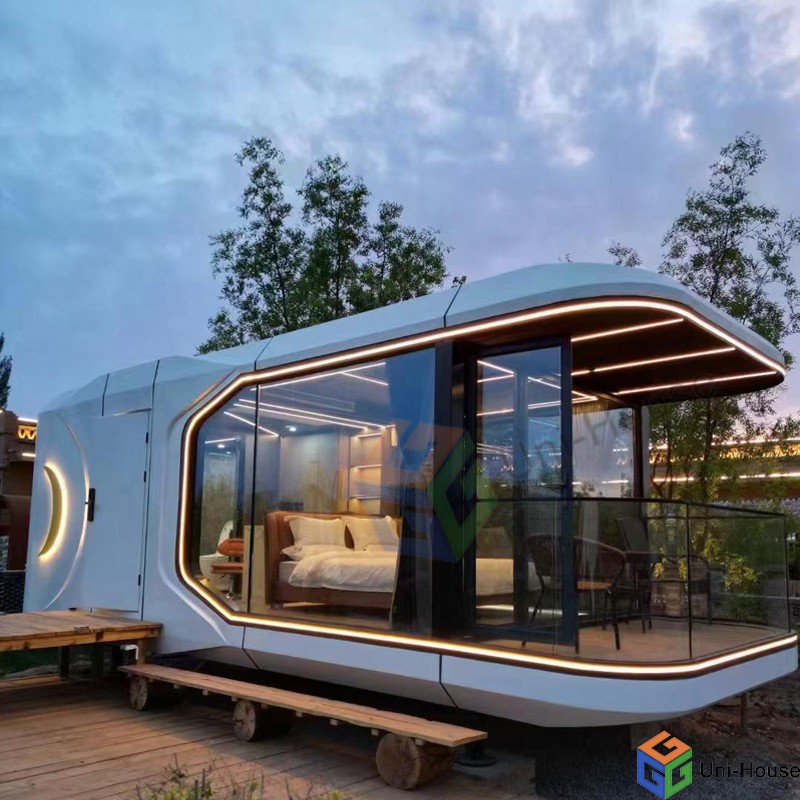 Extendable Houses Container House Prefabricated Cabin Capsule Hotel