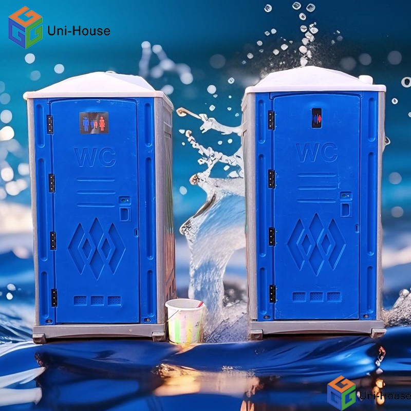 Blue Mobile Toilet Sanitary Wc Portable For Sale