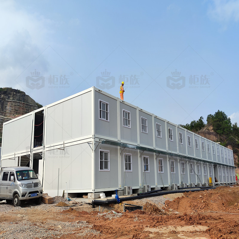 Flat Pack Container Homes  Assembly Prefab Dormitory Manufacturers