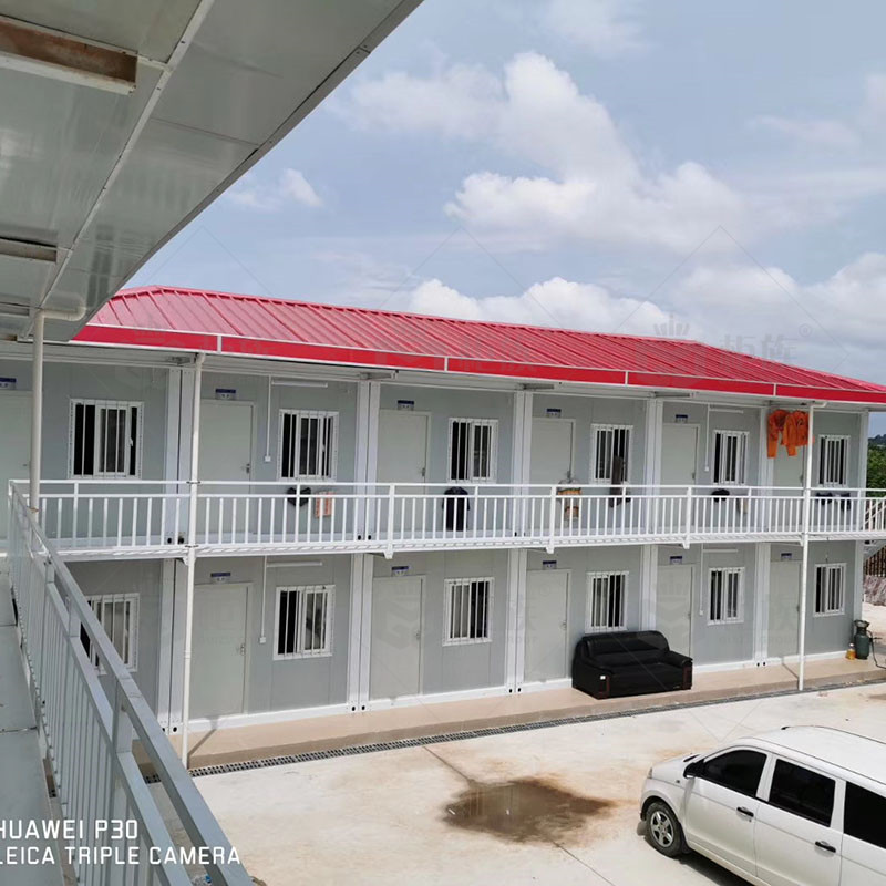 Detachable Container House For Temporary Accommodation With Factory