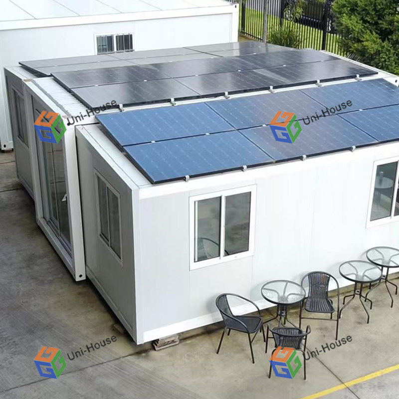 Prefab Modular Expandable Box With Photovoltaic Power Generation