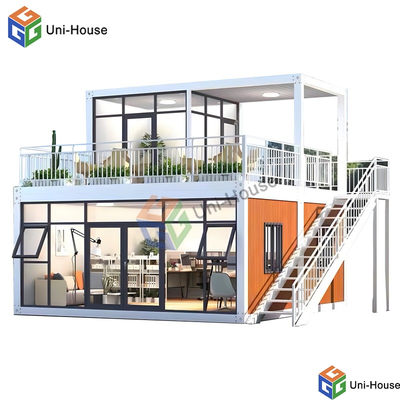 Material Upgrading Prefab Detachable Flat Pack Container House