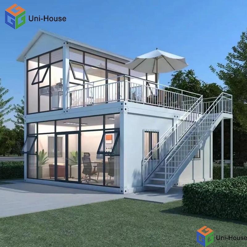 Double-Deck Designs Prefab Mobile Flat Pack Container House