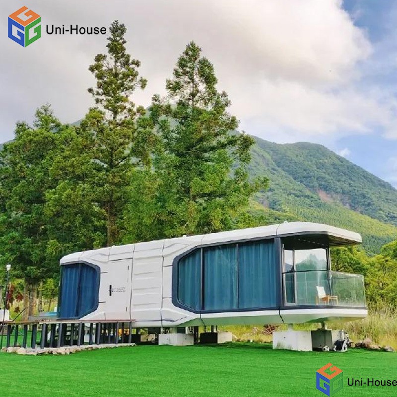 Space Capsule Rooms Prefab Luxury Hotels Container Homes