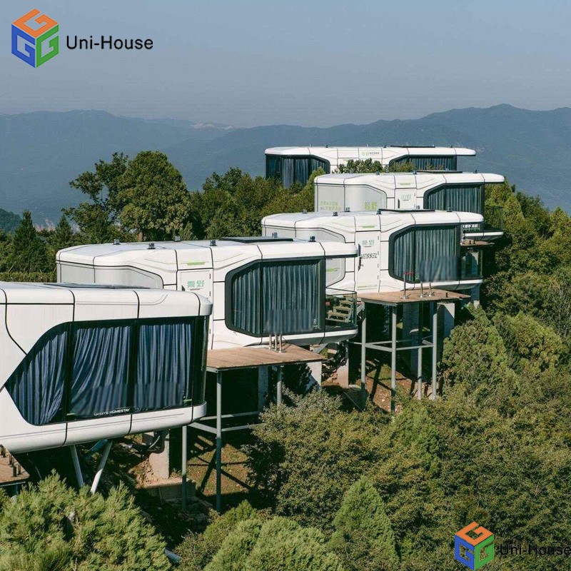 Outdoor Portable Mlobile Capsule Container Prefab House
