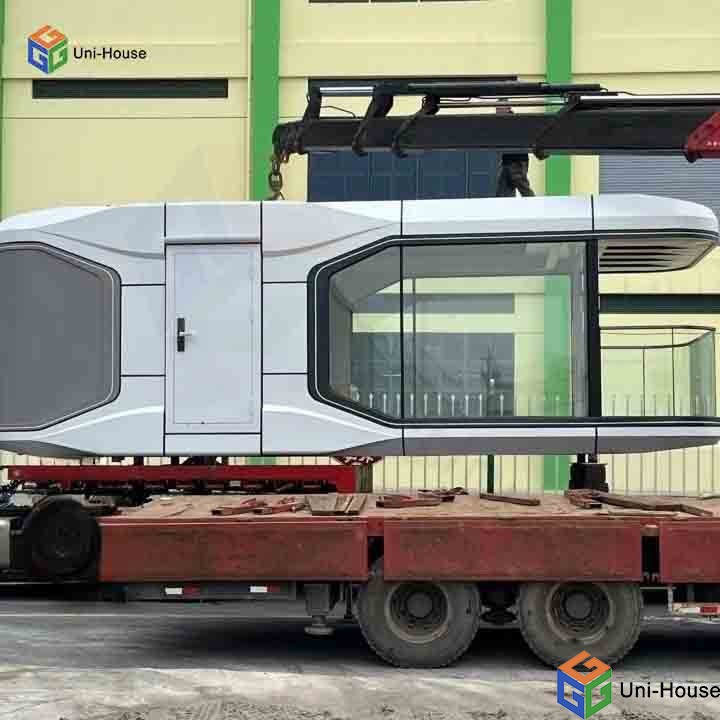 Modern Capsule Cabin Container Homestay  Home Sleep Pod