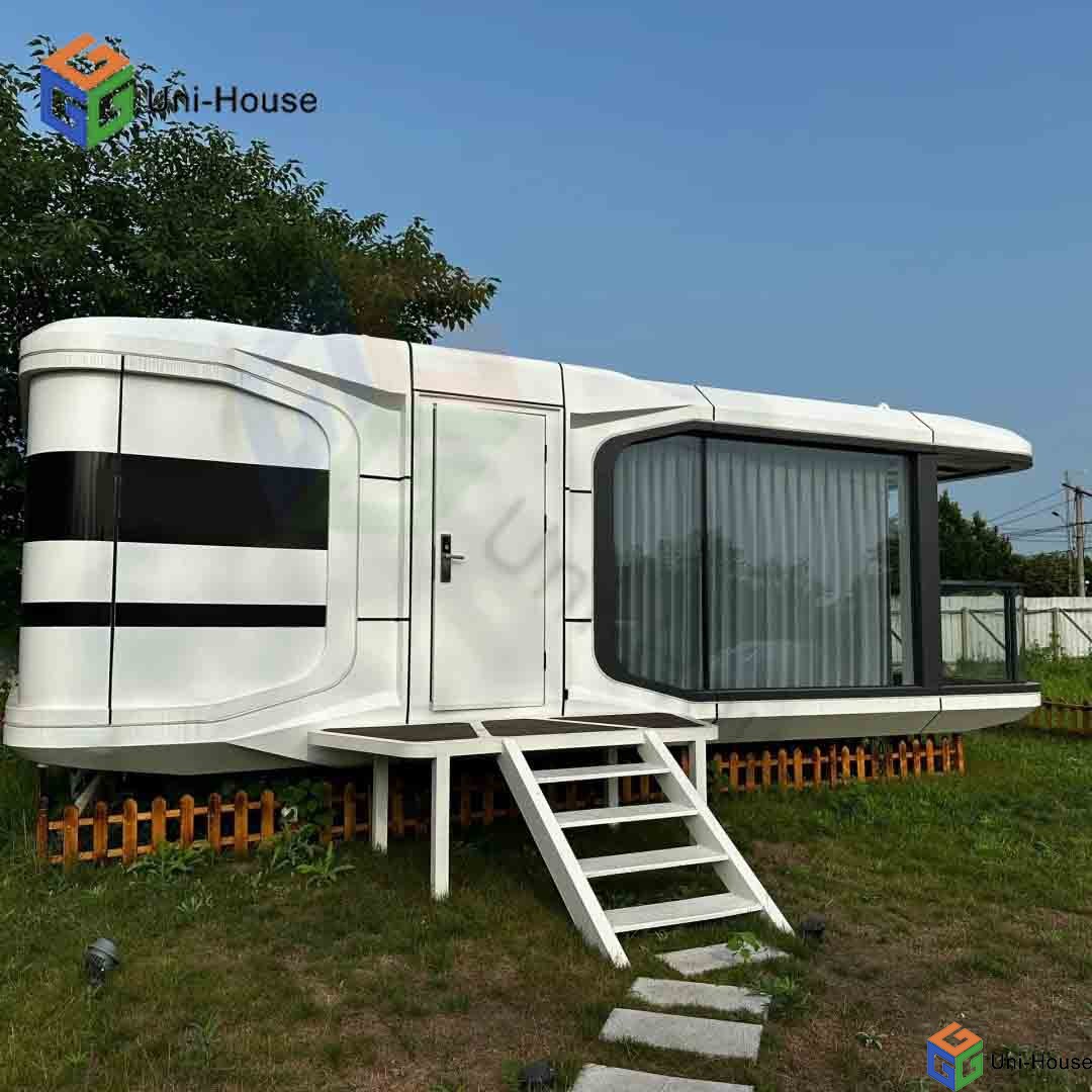 Luxury Fabricated Living Smart Container Capsule Mobile Home