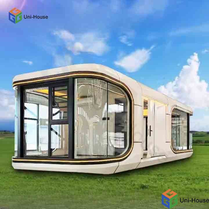 Portable Modular Tiny House Prefabricated Capsule Houses Villas
