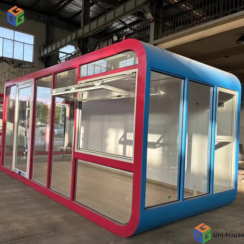 Assembled Luxury Modern Steel Modular Prefab Apple Cabin